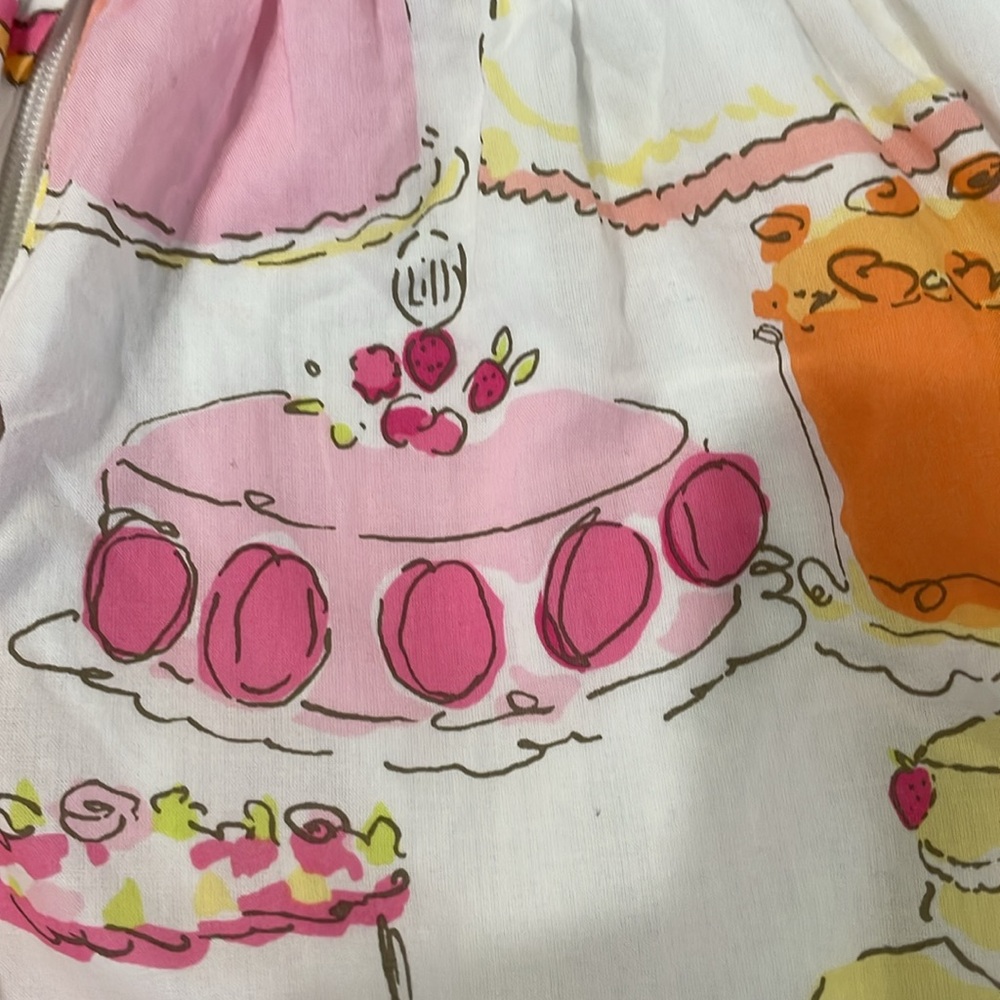 Lilly Pulitzer “Let Them Eat Cake” dress, size 3T - Picture 10 of 13